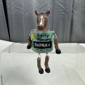WMG Early Morning Paprika Shelf Sitter Horse Vintage Resin Figurine